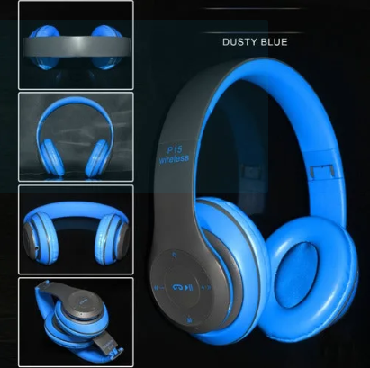 P47 Wireless Bluetooth Headphones with Mic