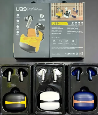 U39 TWS Wireless Earbuds(Black)