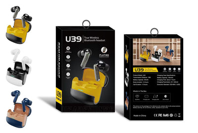 U39 TWS Wireless Earbuds(Black)