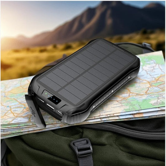 Portable Solar Power Bank (26800mAh - 99Wh)