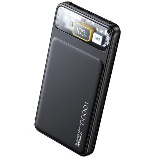 10000mAh Fast Charging Power Bank with LED Digital Display – Portable Slim Backup Charger